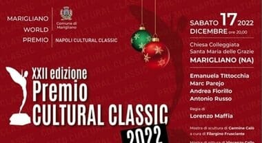 Al via la XXII edizione del Premio Festival Napoli Cultural Classic World
