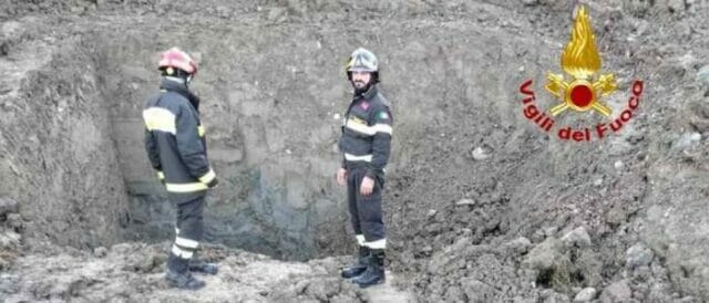 Tragedia sul lavoro,operaio 36enne precipita per oltre 5 metri in uno scavo per metanodotto