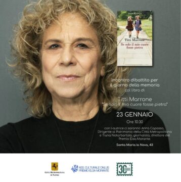 Giornata della Memoria | Titti Marrone incontra le scuole al complesso di S.Maria la Nova di Napoli