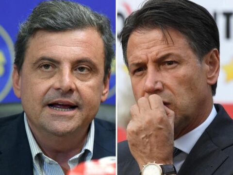 Anche Conte e Calenda contro l’intervento di Zelensky a Sanremo:«Intervento inopportuno ad un evento musicale»