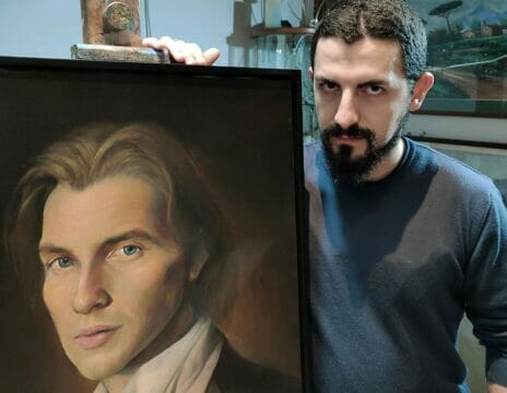 Il pittore chimico Francesco Filippelli alla Galleria d’arte “Spazio 57”