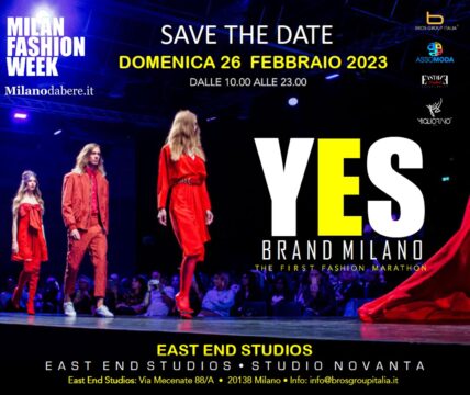 Milano Fashion Week, maratona di sfilate allo “Yes Brand Milano”