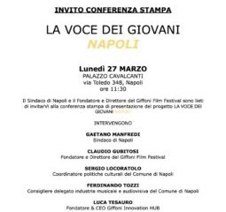 A Palazzo Cavalcanti presentazione de “LA VOCE DEI GIOVANI – NAPOLI”