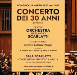 NUOVA ORCHESTRA SCARLATTI | Concerto dei 30 anni, dirige BEATRICE VENEZI