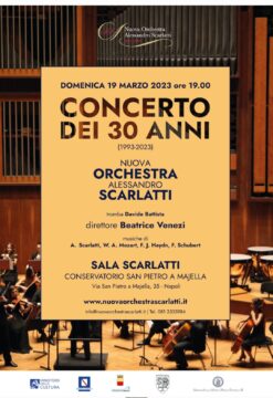 NUOVA ORCHESTRA SCARLATTI | Concerto dei 30 anni, dirige BEATRICE VENEZI