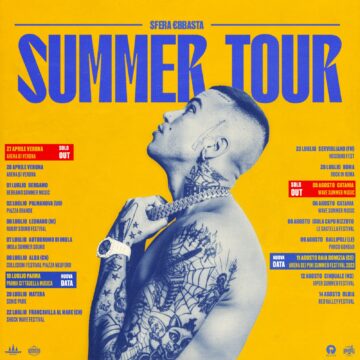 Il rapper Sfera Basta aggiunge due nuove date al SUMMER TOUR