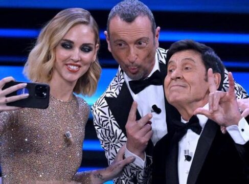 Pronta una multa salatissima di Agcom per la Rai: «Uno spot a Instagram da Chiara Ferragni e Amadeus»
