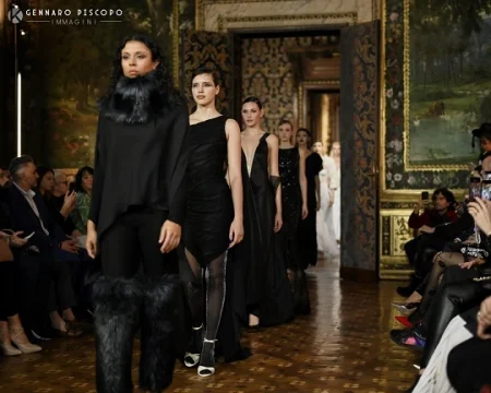 Un successo internazionale della “GX Fashion Week 2023″ nel meraviglioso palazzo milanese “Francesco Turati”