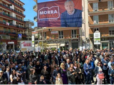 Matteo Morra incontra i cittadini per l’apertura della campagna elettorale: “Grande entusiasmo”