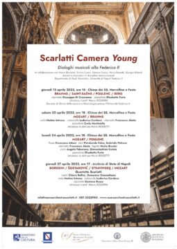 Al via la rassegna musicale “Scarlatti Camera Young”
