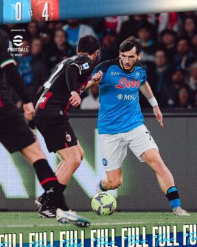 Disastro azzurro,il Milan sbanca al Maradona 4-0