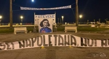 Usano Anna Frank per insultare i tifosi del Napoli: choc nel Casertano