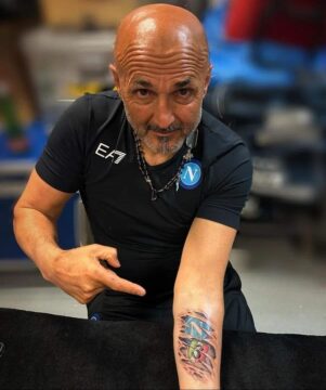 Spalletti ed il legame con Napoli: spunta il tatuaggio
