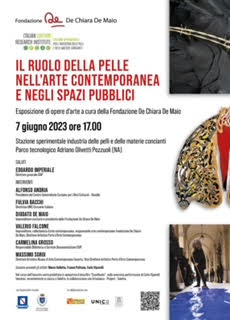 Incontro/mostra evento “Il ruolo della pelle nell’arte contemporanea e negli spazi pubblici”, SSIP