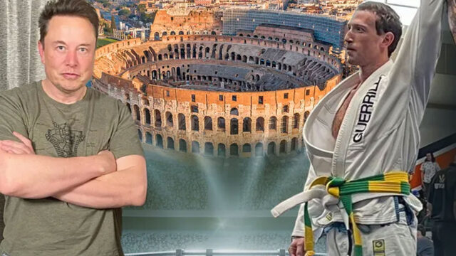 Elon Musk e Mark Zuckerberg combatteranno nel Colosseo? Lo scontro tra gladiatori multimiliardari