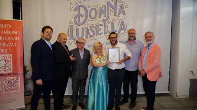 Un successo il Premio Gold Star al Ristorante Donna Luisella a Borgo Marinari Napoli