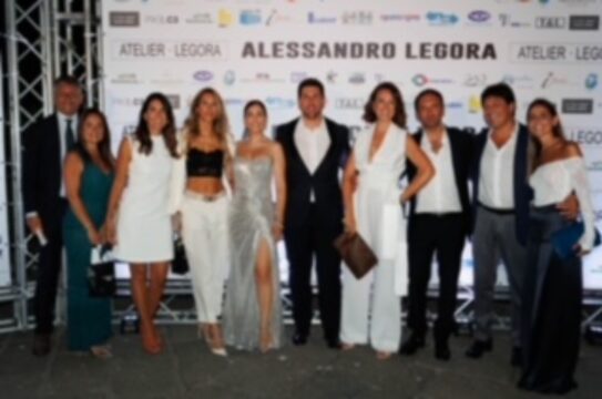 Glamour al Museo Nazionale Ferroviario di Pietrarsa per la presentazione della collezione Spring Summer 2024 di Alessandro Legora