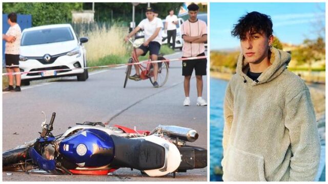 Francesco muore tragicamente in moto a soli 22 anni