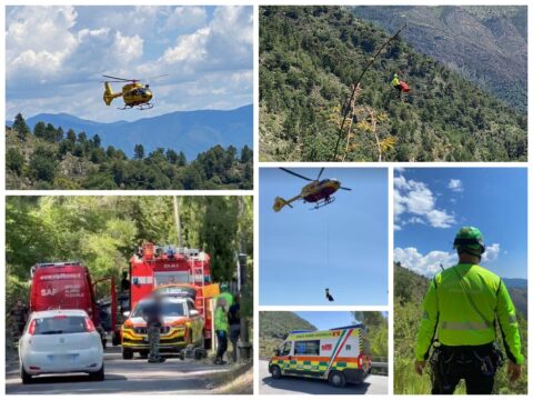 Ultim’ora, auto dell’Istituto Geografico militare cade in un dirupo: due morti e due feriti