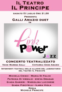 Al Teatro Il Principe di Giugliano va in scena il concerto “Pink Power Jazz”
