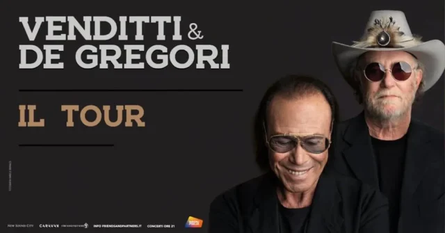 Il Carditello Festival si concluderà con il duo Francesco De Gregori-Antonello Venditti