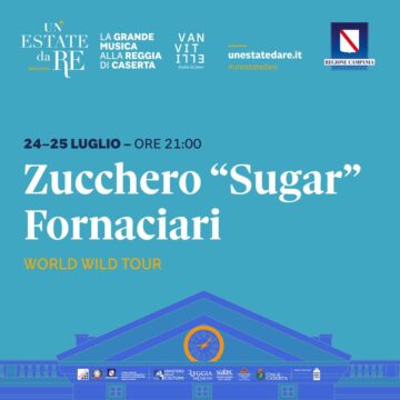 Zucchero live alla Reggia di Caserta per un doppio appuntamento con il suo World Wild Tour