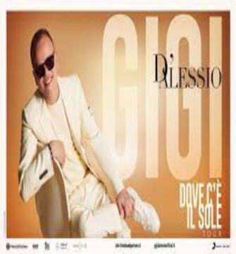 Gigi D’Alessio in concerto a Caserta: l’appuntamento è per il 21 settembre