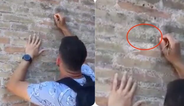 Le assurde scuse del turista che ha vandalizzato il Colosseo: “Non sapevo fosse antico”