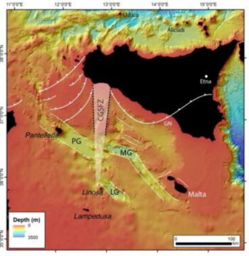 Scoperti tre nuovi vulcani e un relitto nel Canale di Sicilia