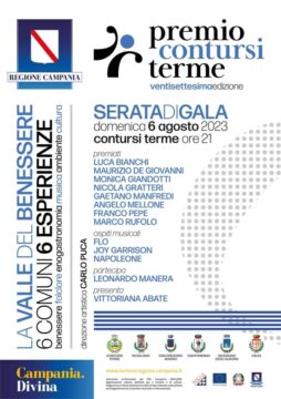 Premio Contursi Terme:riconoscimenti a Gratteri,Manfredi e De Giovanni
