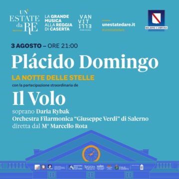 La kermesse Un’Estate da RE chiude con il botto: Plácido Domingo e Il Volo live il 3 agosto