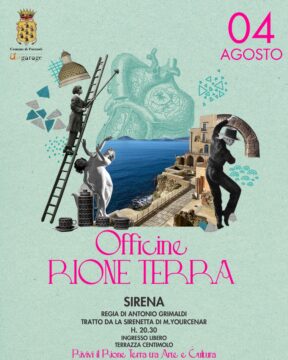 Al Rione Terra di Pozzuoli va in scena il teatro con un divertissement “Sirena”