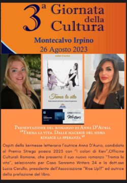 Montecalvo Irpino| La Terza Giornata della Cultura: Riflessioni, Conversazioni e Scoperte