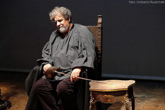 I brutti i buoni e i cattivi di e con Edoardo Siravo e Silvia Siravo in scena All’Arena Gigi Proietti Globe Theatre Silvano Toti 