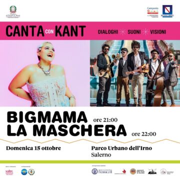 BIGMAMA, LA MASCHERA E I TALK DI GNOLI, VALERII E CRISTIANINI CHIUDERANNO LA PRIMA EDIZIONE DI CANTA CON KANT