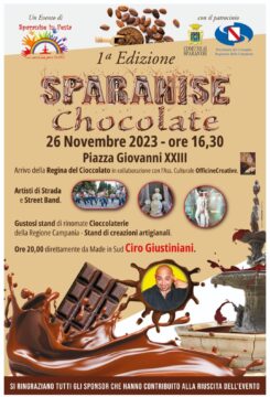 La prima edizione di “Sparanise Chocolate”