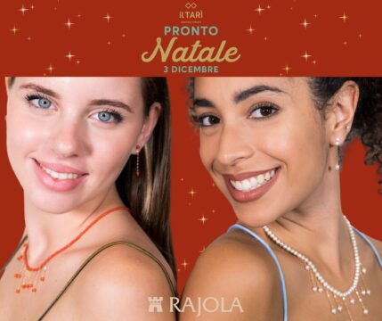 Il brand di gioielli Rajola al Tarì Pronto Natale con tante proposte preziose