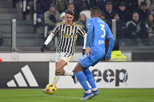 La Juventus vince “di corto muso”: per il Napoli la terza sconfitta consecutiva