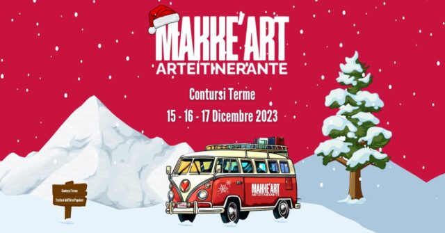 La carovana di artisti di MAKKE’ART farà tappa a Contursi Terme