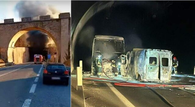 Tragico incidente in galleria a Urbino: quattro morti in ambulanza, salvi i bambini dell’autobus