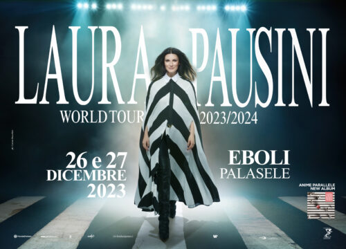 La diva italiana della musica Laura Pausini il 26 e il dicembre al PalaSele di Eboli