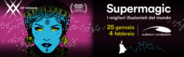 Arriva a Roma il più grande spettacolo illusionista SUPERMAGIC XX 2024