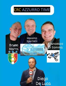 CRC AZZURRO TIME la storica trasmissione sportiva del direttore Massimo Sparnelli approd su CRC