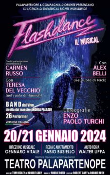 Tutto pronto per il musical “Flashdance” al Palapartenope di Napoli