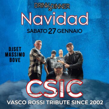 I CSIC, tribute band di Vasco Rossi, arrivano al Navidad