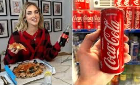 Anche Coca-Cola interrompe i rapporti con Chiara Ferragni: stop alla campagna pubblicitaria