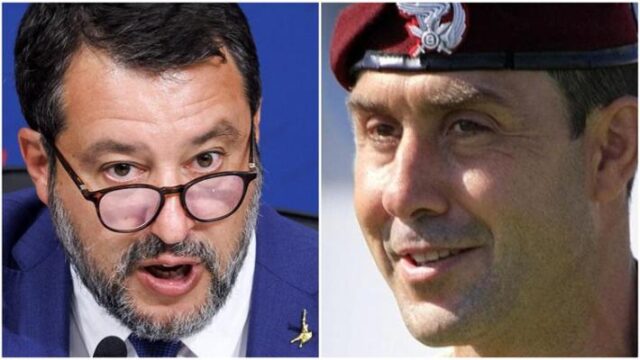 Salvini rinuncia alle Europee e punta sul Generale Vannacci