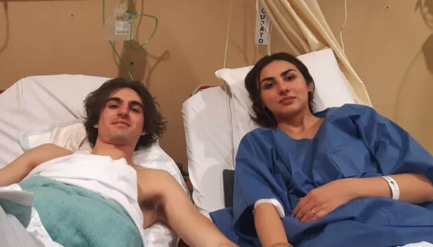 Prima notte di nozze in ospedale per gli sposi Paolo e Valentina, crolla il solaio alla festa di matrimonio