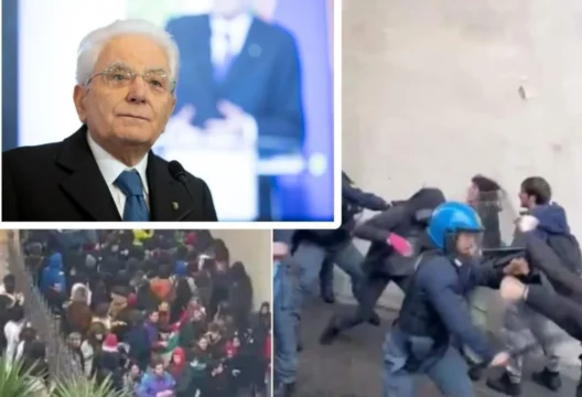 Mattarella difende i manifestanti di Pisa: “Con i ragazzi i manganelli esprimono un fallimento“
