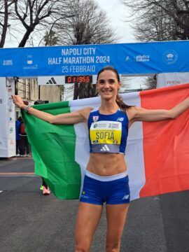 Napoli City Half Marathon, Sofiia Yaremchuk eguaglia il record italiano di mezza maratona